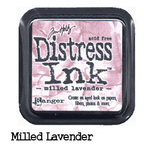 Tim Holtz Distress Milled Lavender / Tinta para Sellos Tintas Ranger
