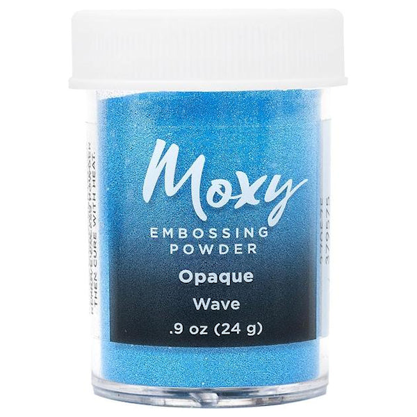 Moxy Wave Embossing Powder / Polvo de Embossing Azul Descontinuado American Crafts