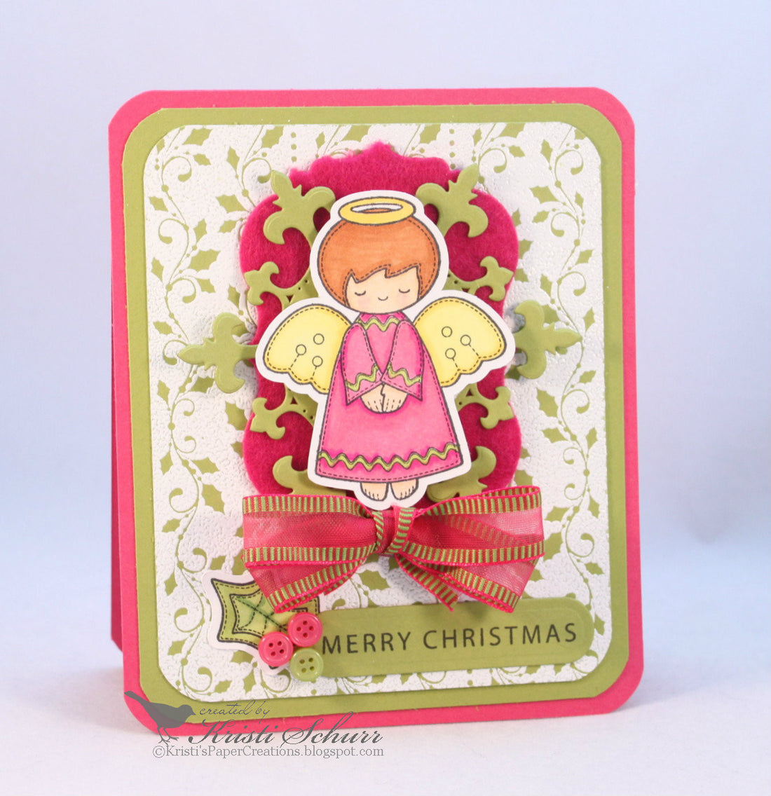 Sellos de Polímero de Navidad / Chrismas Stitched With Love Descontinuado JustRite