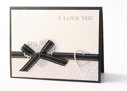 Suaje de Corte de Corazon de Encajes / Nesting Doily Hearts Descontinuado LifeStyle Crafts
