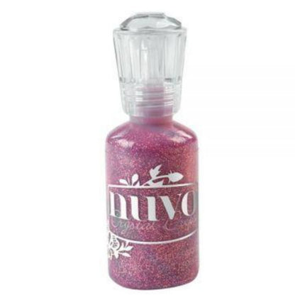 Glitter Drops Pink Champagne / Cristales Líquidos Rosa con Brillitos Descontinuado Nuvo