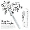 Signature Calligraphy Pen Jet Black / Plumon para Caligrafia Negro