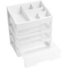 3-Drawer Plastic Storage / Organizador Blanco de 3 Niveles
