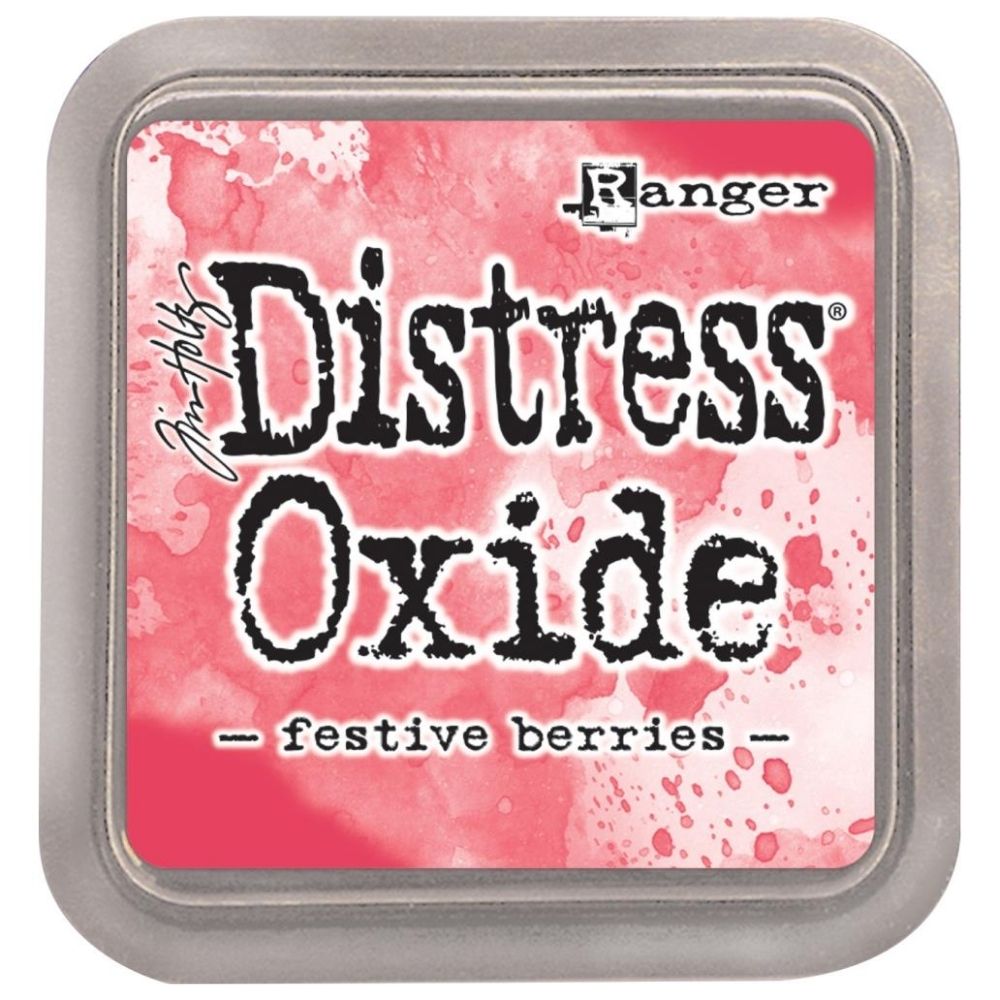 Tim Holtz Distress Oxide Festive Berries  / Cojin de Tinta Efecto Oxidado Frutos Rojos