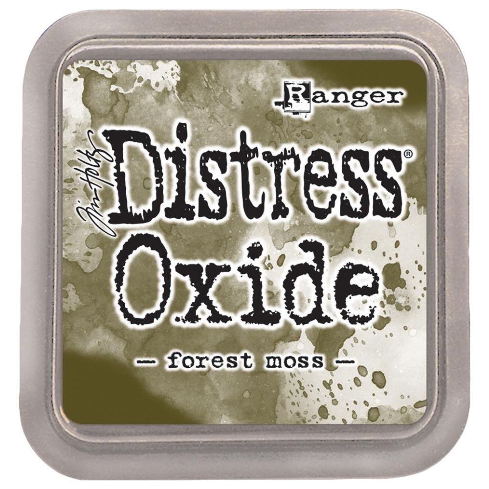 Tim Holtz Distress Oxide Forest Moss / Cojin de Tinta Efecto Oxidado Musgo del Bosque