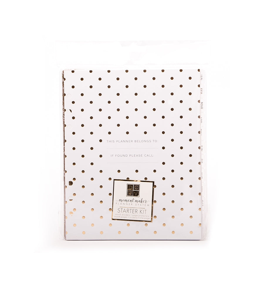 Planner Inserts  Starter Kit / Planificador para Agenda Descontinuado DCWV