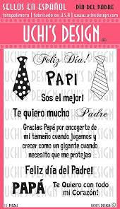 Sellos de Polímero Dia del Padre Descontinuado Uchis Desing