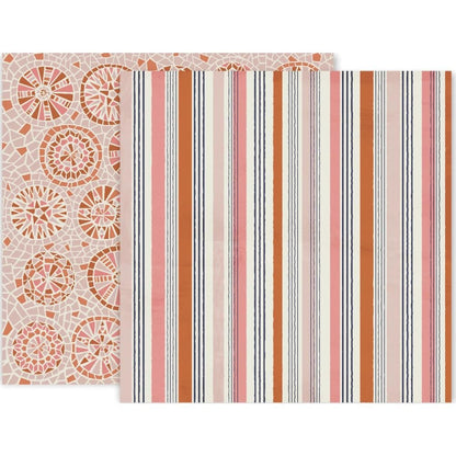 Again and Again Paper Pad / Block de Papel Decorado Descontinuado American Crafts