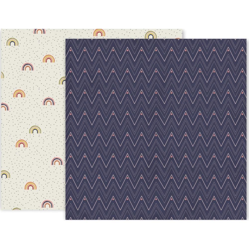 Again and Again Paper Pad / Block de Papel Decorado Descontinuado American Crafts
