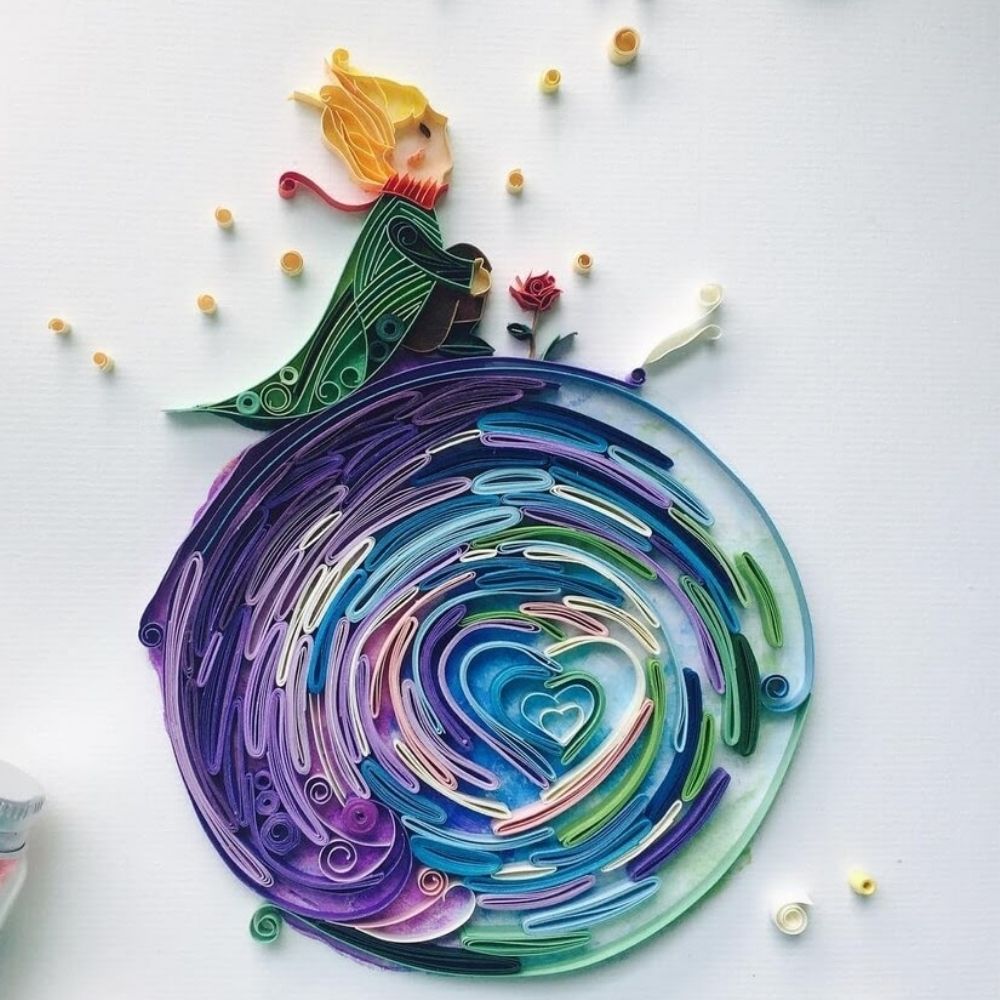 Tiras De Papel Para Quilling - 120 Unidades, 530x10 Mm, Negro, Para Manualidades