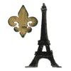 Suaje de Corte Torre Eiffel / Fleur de lis &amp; Eiffel Tower