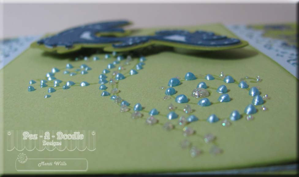 Pearl Pen Light Blue / Gel Azul Ligero Adornos / Embellishments Viva Decor