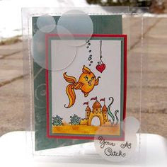 Sellos de Polímero Pecera / Sushi Bowl Party Descontinuado Stampendous