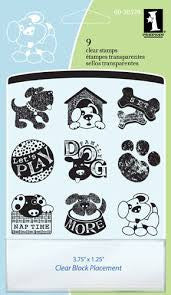 Sellos de Polímero Perros  / Dogs Inchie Bundle Descontinuado Inkadinkado