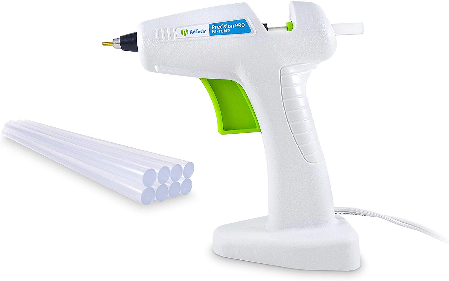 Precision Pro Pack Glue Gun  / Kit de Pistola de Silicón Punta Fina y Barras de Silicón Mini Descontinuado Ad Tech
