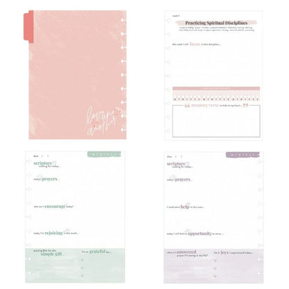 Happy Planner Grace For Today Undated Planner /  Agenda Planificadora 4 Meses de Gracia Descontinuado Me &amp; My Big Ideas