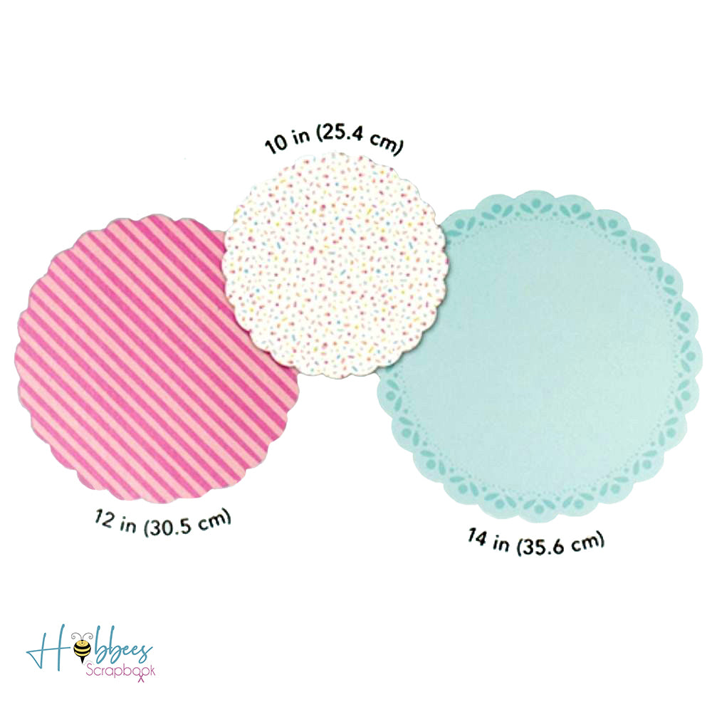 Sweet Serving Platters Multi Colors / Base para Postres Estampada Repostería Sweet Tooth Fairy