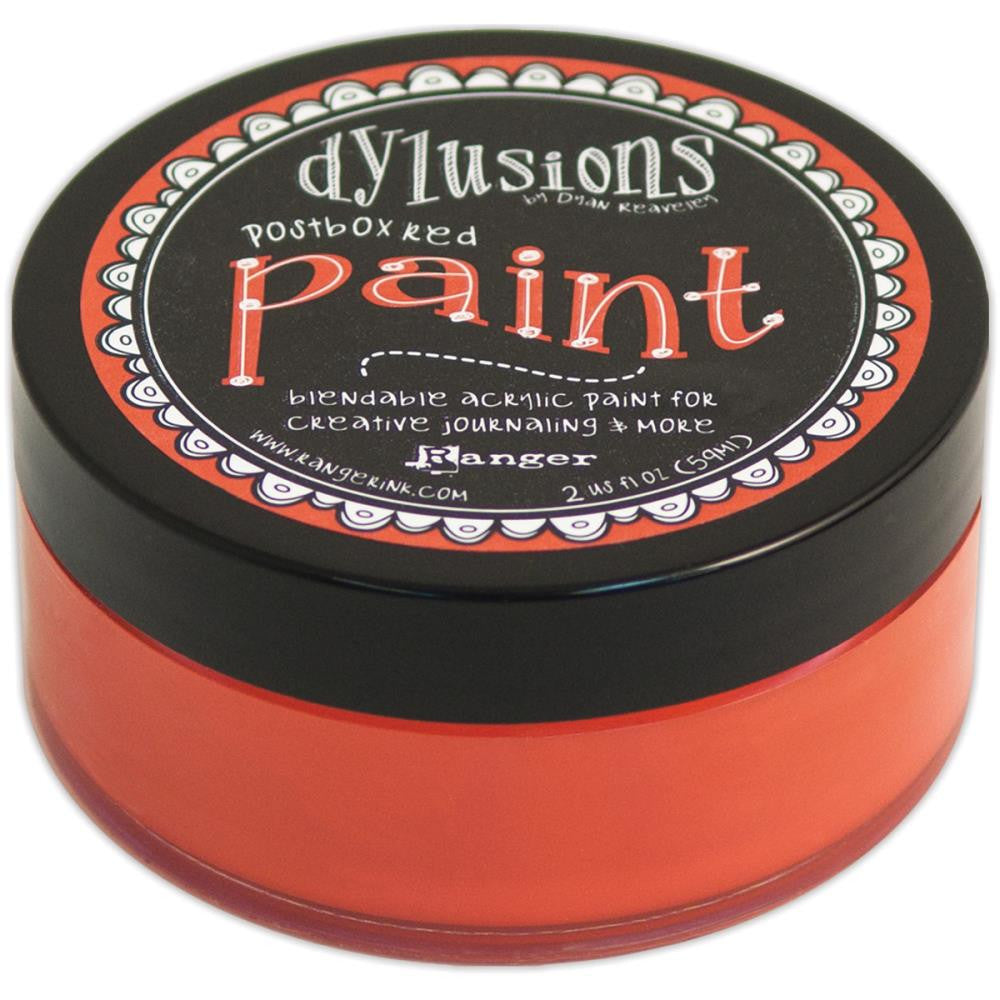 Dylusions Postbox Red Acrylic Paint / Pintura Acrílica