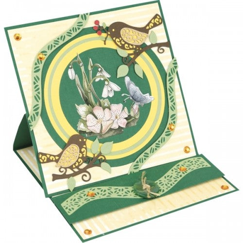 Bird, Happy Spring Die / Suaje de Pájaro Primaveral Descontinuado Precious Marieke