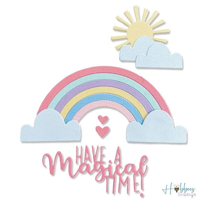 Thinlits Rainbow Magic Die / Suaje Arcoiris Descontinuado Sizzix