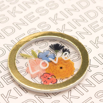 Reaching Out Pressed Flowers Stickers / Estampas Flores 3D Stickers American Crafts