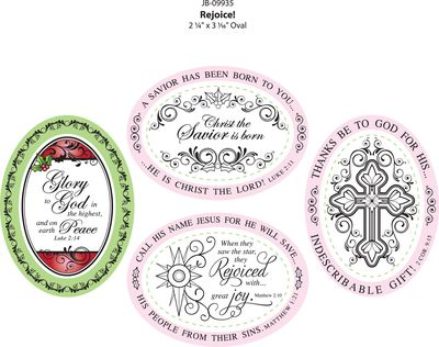 Stamping Oval 25 Piece Set / Set de Sellos Intercambiables Descontinuado JustRite