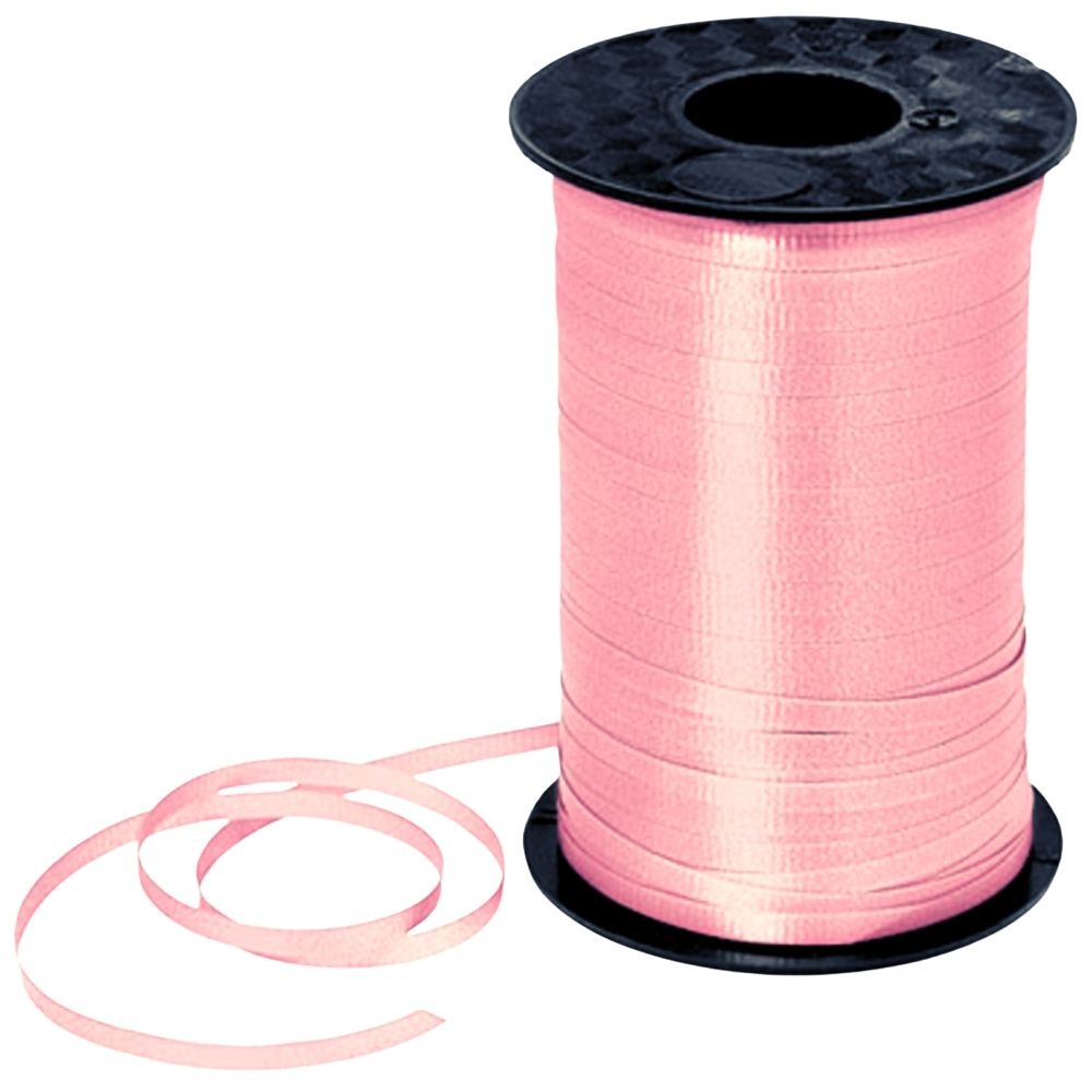 Crimped Curling Ribbon Pink / Listón Texturizado para Rizar