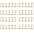 Cinch Wires Rose Gold 0.625" / 4 Arillos Metálicos Oro Rosa Arillos para Engargolar We R Memory Keepers