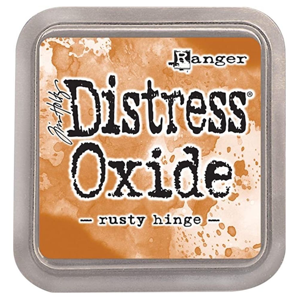 Tim Holtz Distress Oxide Rusty Hinge / Cojin de Tinta Efecto Oxidado Naranja
