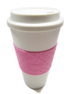 Acadia Mug 16oz Bubble Gum  / Tarro Vaso para Café Tipo Starbucks