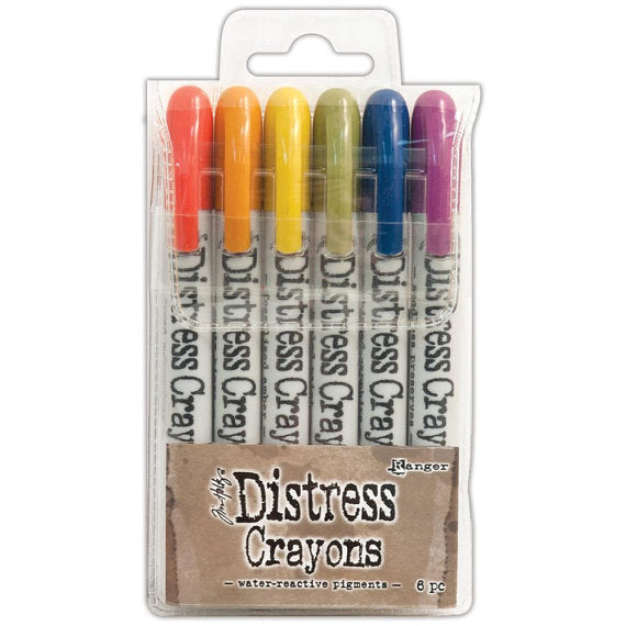 Tim Holtz Distress Crayons #2 / Crayones Reactivos al Agua