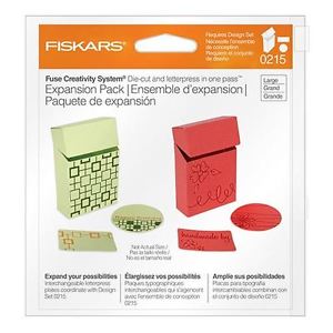 Fuse Large Design Plate Expansion Pack 2/Pkg Treat Box / Paquete de Expansión Cajitas Tratamiento 2 pz