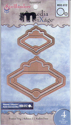 Frames Two Dies / Suaje de Corte Marcos Descontinuado Spellbinders