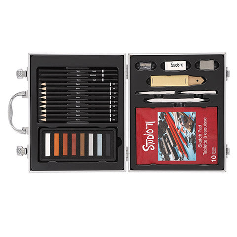 Studio 71 Sketching Set / Kit de Dibujo y Bosquejo 29 piezas Descontinuado Darice