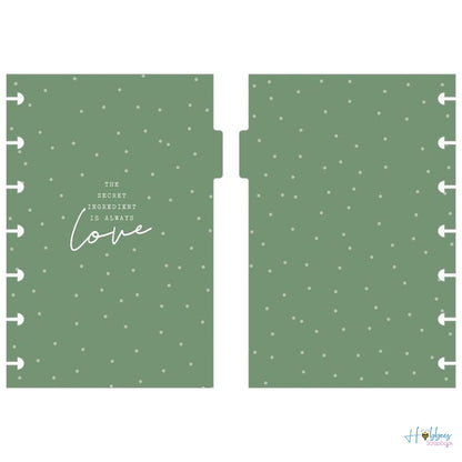 Happy Planner Mini Notebook Recipe Foodie / Cuaderno de Notas Tipo Recetario DESCONTINUADO Me &amp; My Big Ideas