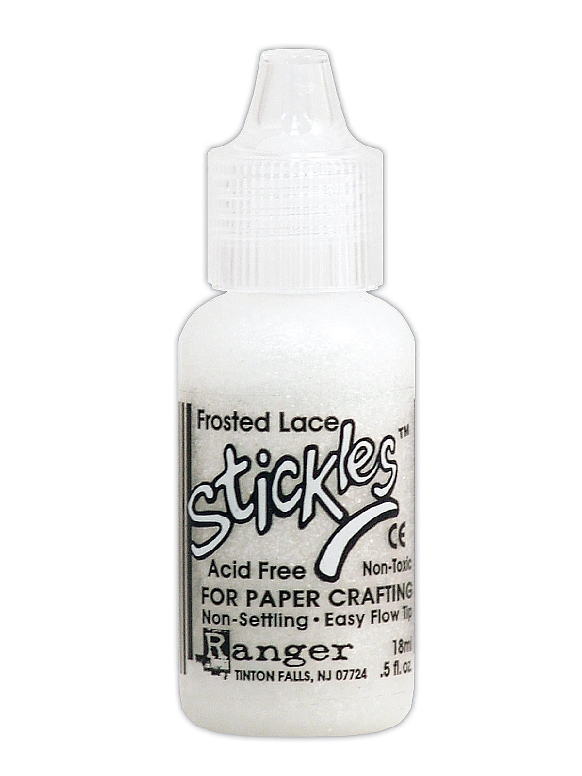 Stickles, Mercury Glass Frosted Lace / Pegamento de Brillos Blanco