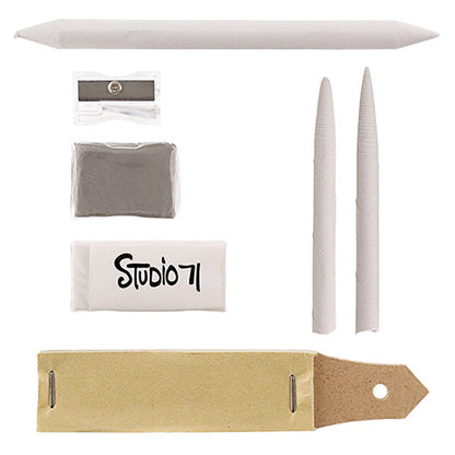 Studio 71 Sketching Set / Kit de Dibujo y Bosquejo 29 piezas Descontinuado Darice