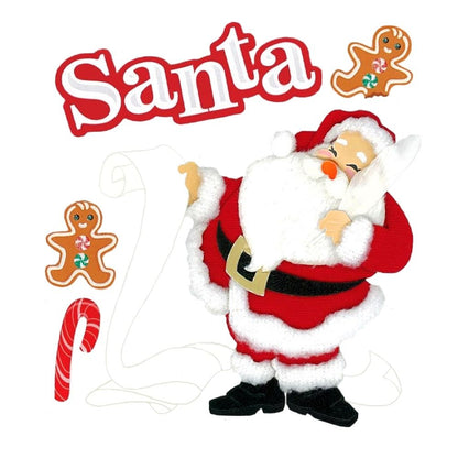 Dimensional Stickers Classic Santa / Estampas Navidad 3D Stickers Jolee&