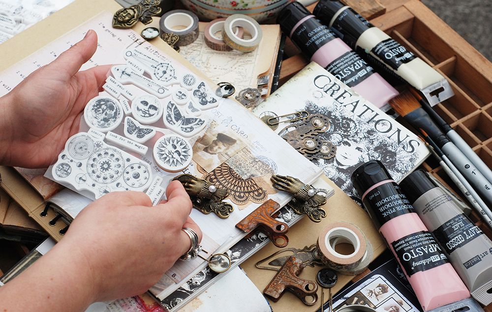 Dream Without Fear Planner Stamps / Sellos para Planificador Descontinuado Prima Marketing