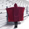 Slicker Seat Unisex Raincoat / Poncho Impermeable Rojo