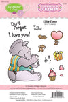 Ellie Time Cling Stamps / Sellos de Elefante