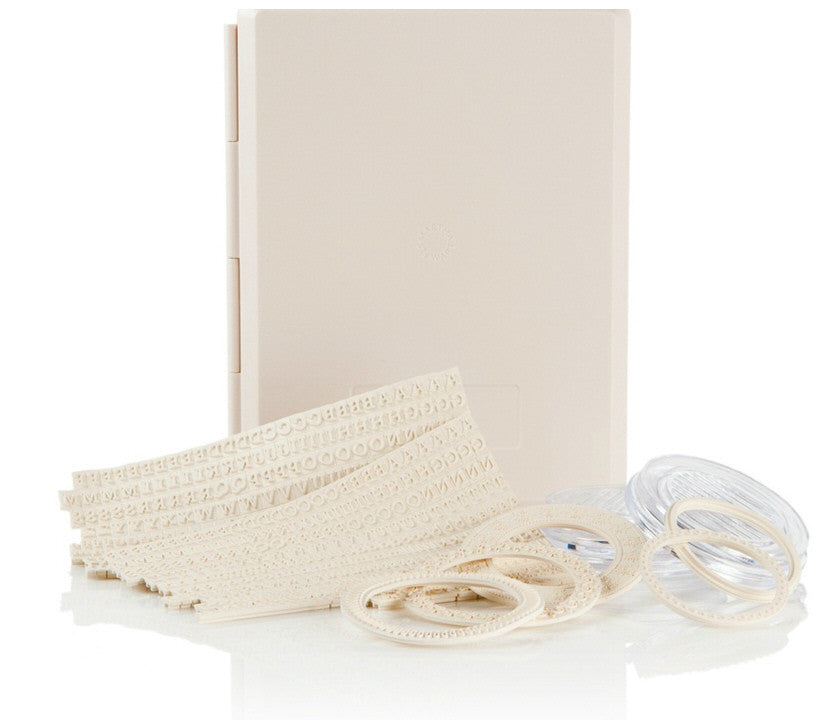 Set Your Own Stamp Case / Kit de Sellos Personalizables Descontinuado Martha Stewart