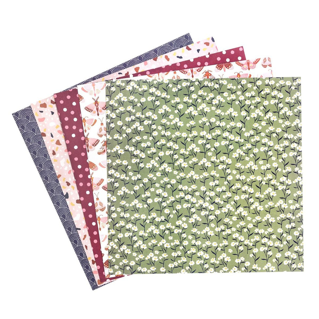 Again and Again Paper Pad / Block de Papel Decorado Descontinuado American Crafts