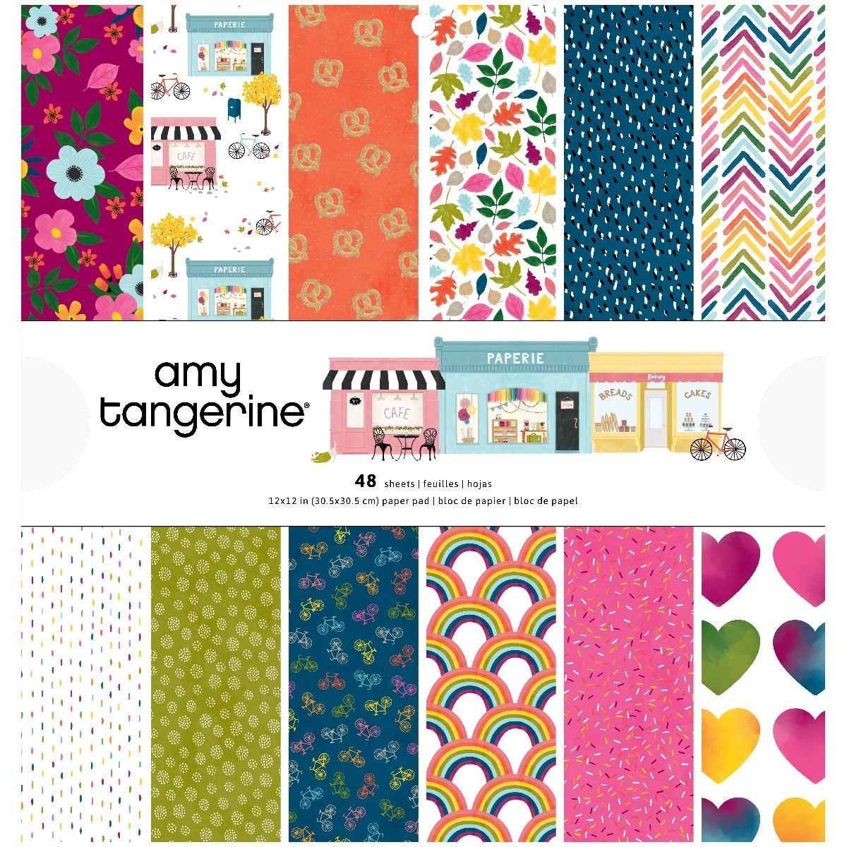 Slice of Life Paper Pad / Block de Papel Decorado Descontinuado Pebbles