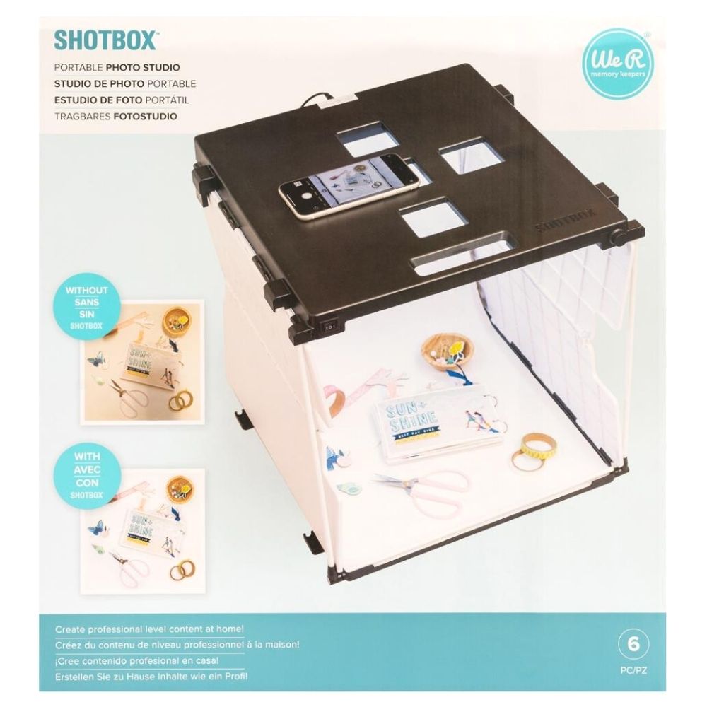 ShotBox Photo Studio Kit / Estudio de Fotografía Portátil