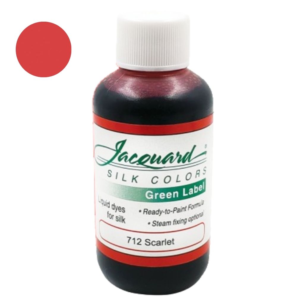 Silk Colors Green Label Scarlet / Tinte para Textiles Rojo