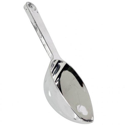 Silver Plastic Scoop / Cucharón de Plástico Plateado Descontinuado Amscan