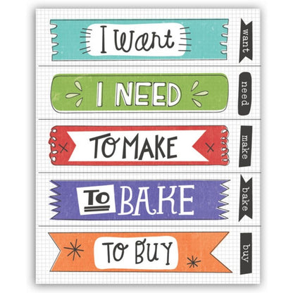 Flag Smash Tabs / Pestañas Adhesivas para Agendas Descontinuado K &amp; Company