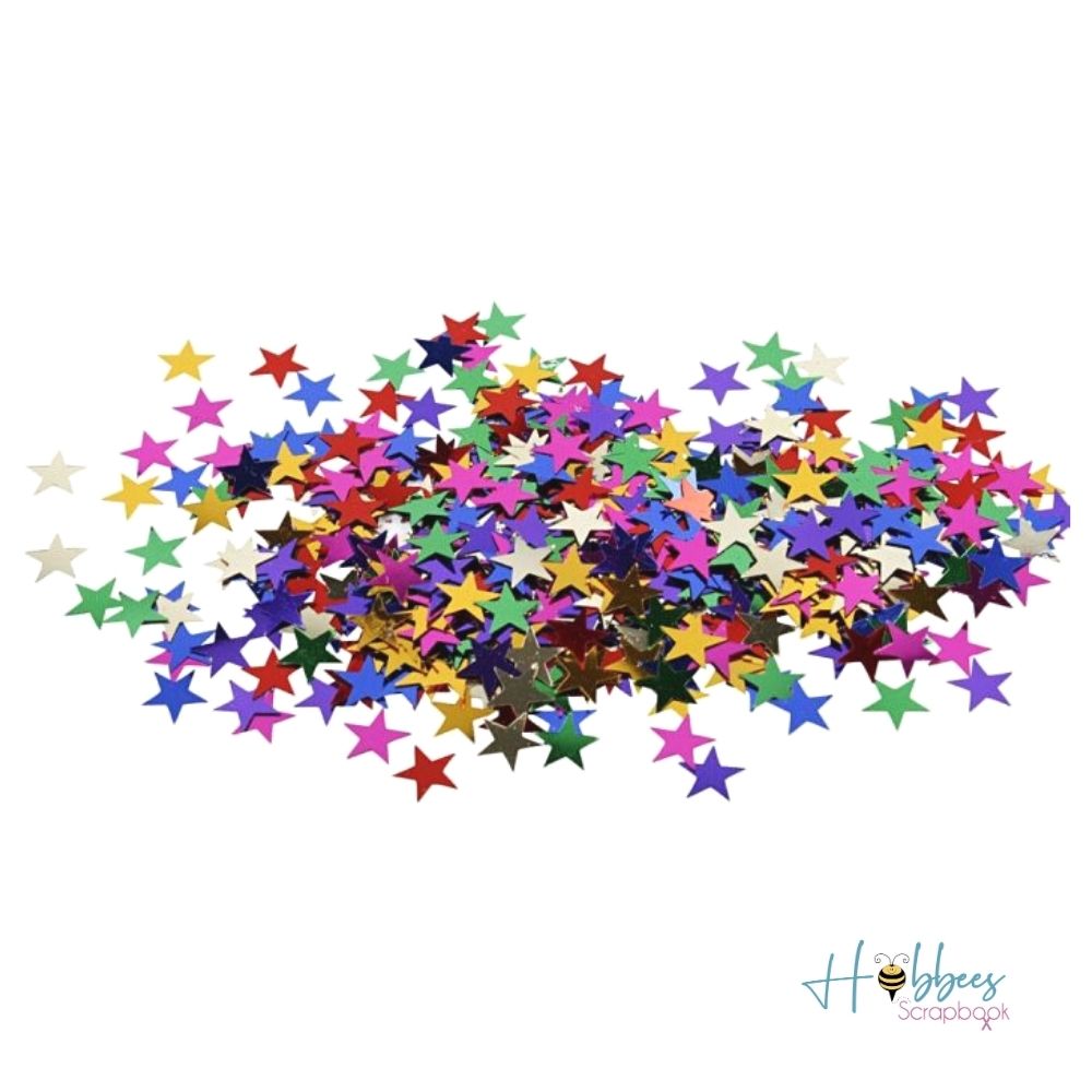 Multi-color Mixed Spangles Star / Lentejuelas de Estrellas