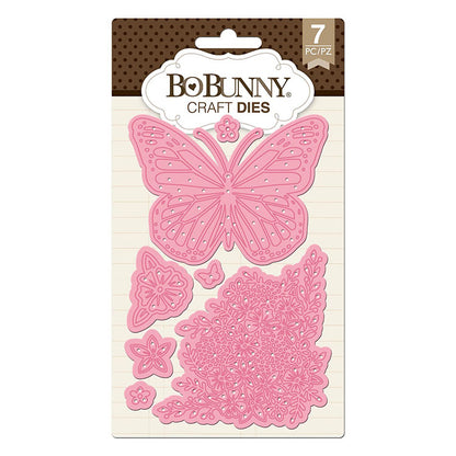 Butterfly Garden Dies / Suajes de Mariposa y Flores Descontinuado BoBunny